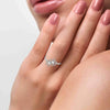 Jewelove™ Rings Platinum Diamond Ring for Women JL PT LR 01