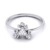 Jewelove™ Rings Platinum Diamond Ring for Women JL PT LR 04