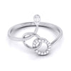 Jewelove™ Rings Platinum Diamond Ring for Women JL PT LR 06