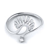Jewelove™ Rings Platinum Diamond Ring for Women JL PT LR 08