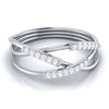 Jewelove™ Rings Platinum Diamond Ring for Women JL PT LR 100