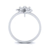 Jewelove™ Rings Platinum Diamond Ring for Women JL PT LR 107