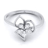 Jewelove™ Rings Platinum Diamond Ring for Women JL PT LR 107