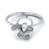 Jewelove™ Rings Platinum Diamond Ring for Women JL PT LR 109