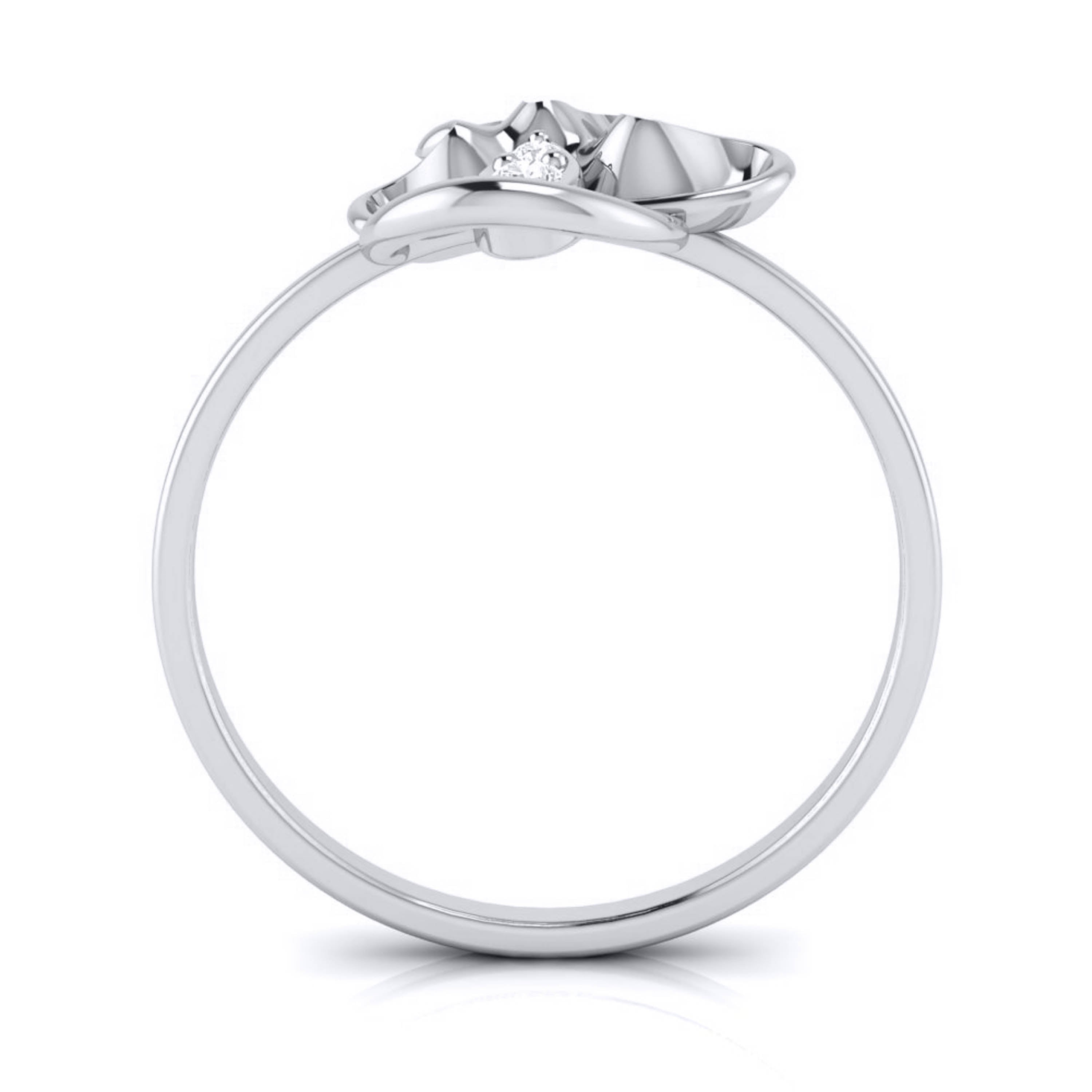 Platinum Diamond Ring for Women JL PT LR 109 - Main Image