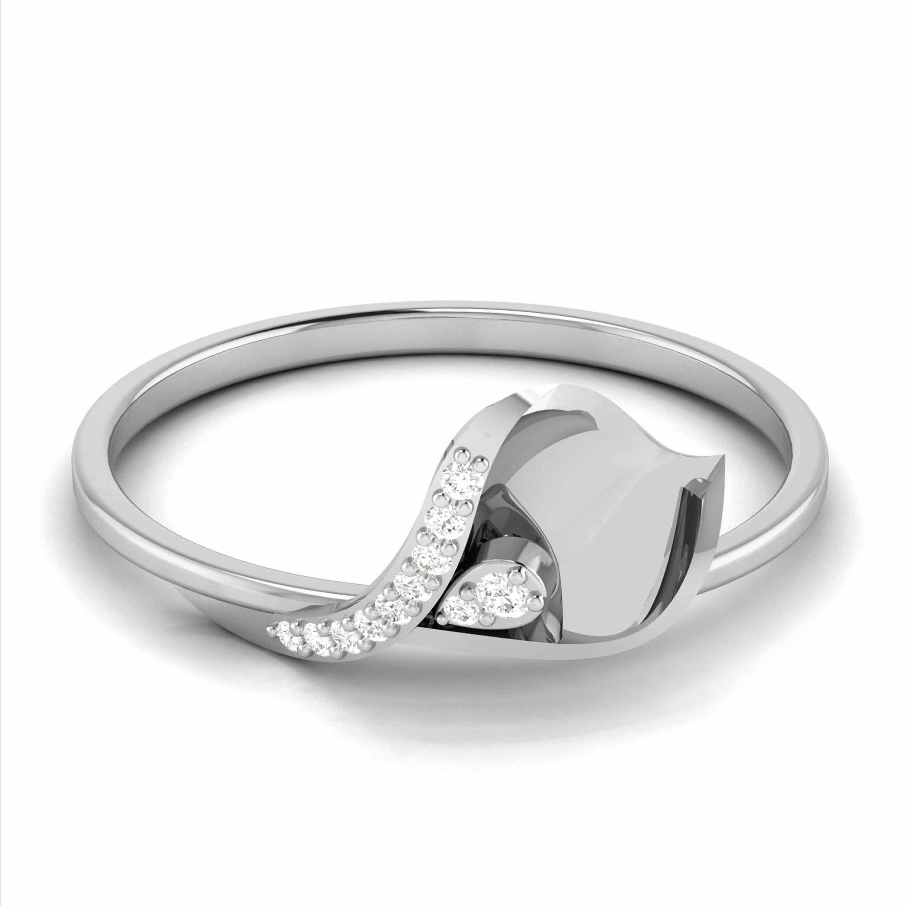 natural Diamond platinum ring(11stones) Diamond 11 stones Ring AGI 