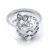 Jewelove™ Rings Platinum Diamond Ring for Women JL PT LR 114