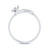 Jewelove™ Rings Platinum Diamond Ring for Women JL PT LR 116