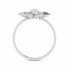 Jewelove™ Rings Platinum Diamond Ring for Women JL PT LR 12