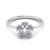 Jewelove™ Rings Platinum Diamond Ring for Women JL PT LR 121