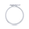 Jewelove™ Rings Platinum Diamond Ring for Women JL PT LR 123
