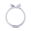 Jewelove™ Rings Platinum Diamond Ring for Women JL PT LR 125