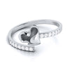 Jewelove™ Rings Platinum Diamond Ring for Women JL PT LR 143
