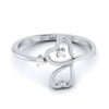 Jewelove™ Rings Platinum Diamond Ring for Women JL PT LR 19