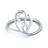 Jewelove™ Rings Platinum Diamond Ring for Women JL PT LR 21