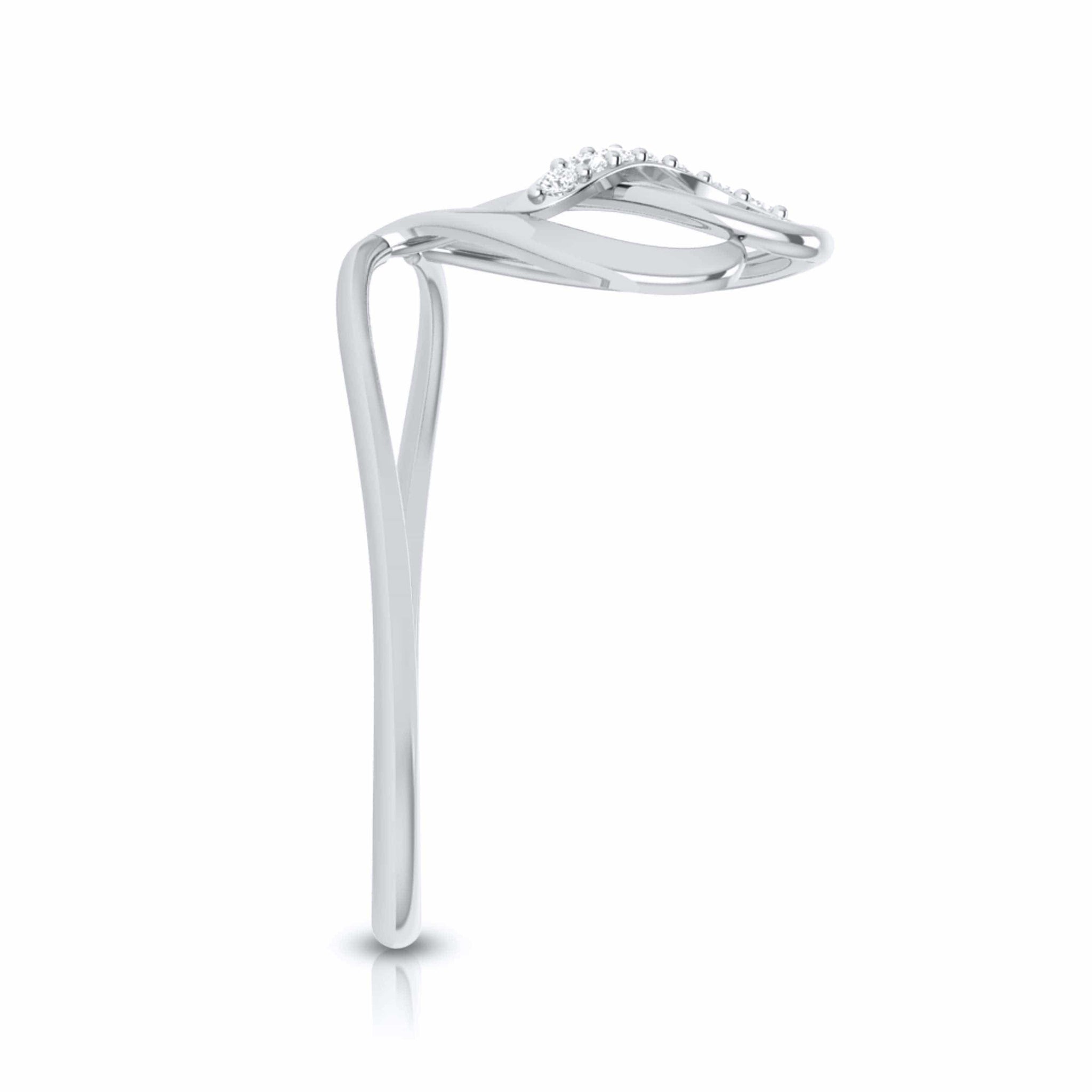 Jewelove™ Rings Platinum Diamond Ring for Women JL PT LR 21