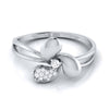 Jewelove™ Rings Platinum Diamond Ring for Women JL PT LR 24
