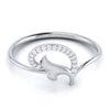 Jewelove™ Rings Platinum Diamond Ring for Women JL PT LR 32