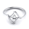 Jewelove™ Rings Platinum Diamond Ring for Women JL PT LR 39
