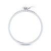 Jewelove™ Rings Platinum Diamond Ring for Women JL PT LR 46