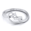 Jewelove™ Rings Platinum Diamond Ring for Women JL PT LR 50