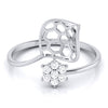 Jewelove™ Rings Platinum Diamond Ring for Women JL PT LR 51