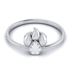 Jewelove™ Rings Platinum Diamond Ring for Women JL PT LR 62