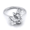 Jewelove™ Rings Platinum Diamond Ring for Women JL PT LR 64