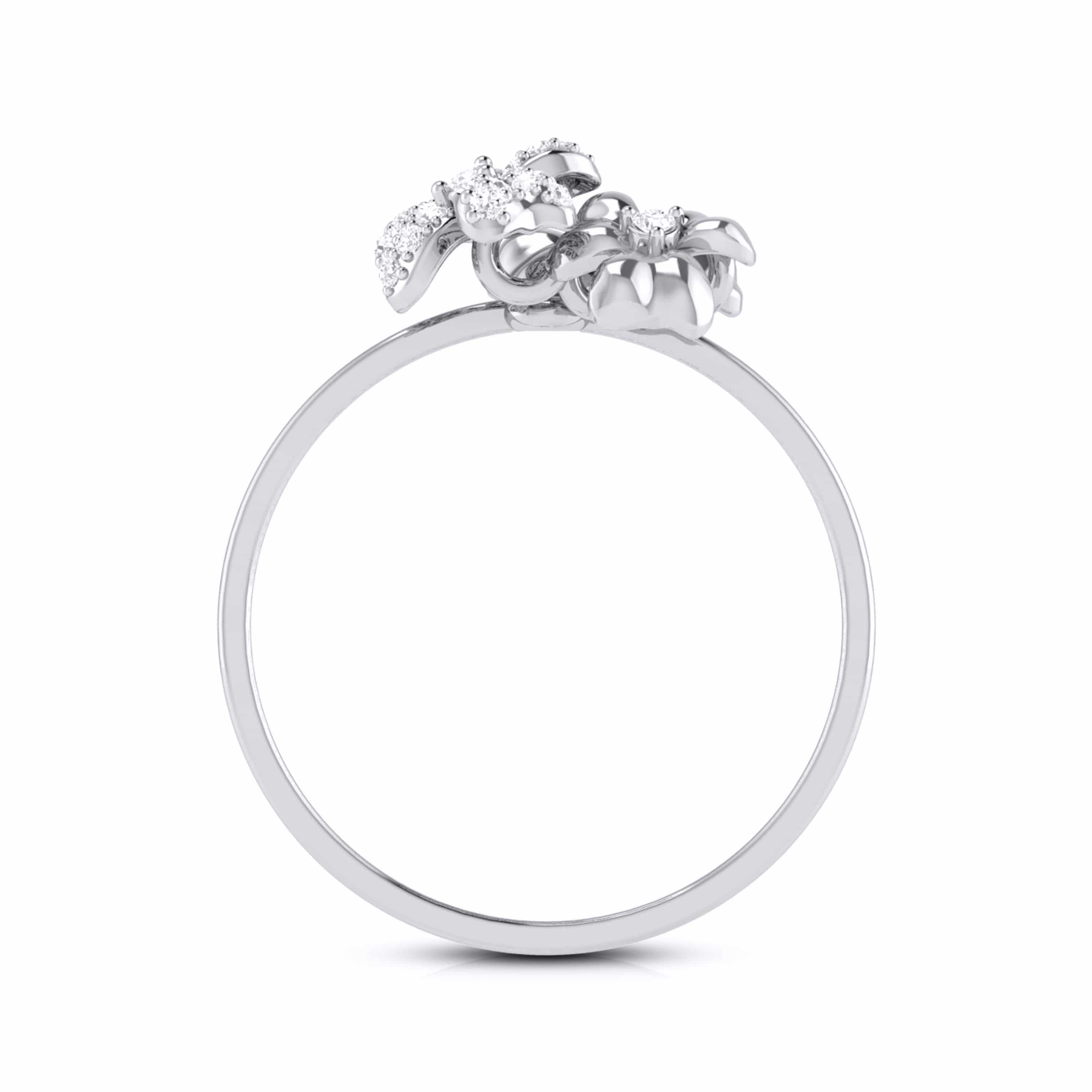 Daesar Platinum Ring Women and Men Couple Rings Engraved Simple Round Jewellery  Rings Diamond White Gold Rings Women Size 5 & Men Size 10|Amazon.com