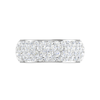 Jewelove™ Rings Platinum Diamond Ring for Women JL PT WB RD 120