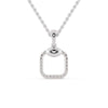 Jewelove™ Pendants Platinum Diamonds Pendant for Women JL PT P 1201