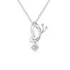 Jewelove™ Pendants SI IJ Platinum Diamonds Pendant for Women JL PT P 1231