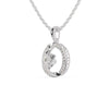 Jewelove™ Pendants Platinum Diamonds Pendant for Women JL PT P 1269