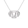 Jewelove™ Pendants Platinum Diamonds Pendant for Women JL PT P 1280