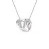 Jewelove™ Pendants Platinum Diamonds Pendant for Women JL PT P 1280