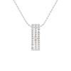 Jewelove™ Pendants SI IJ Platinum Diamonds Pendant for Women JL PT P 1283