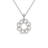 Jewelove™ Pendants SI IJ Platinum Diamonds Pendant for Women JL PT P 1293