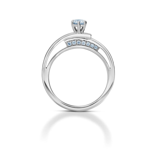 Jewelove™ Rings Platinum Diamonds Ring for Women JL PT 1095
