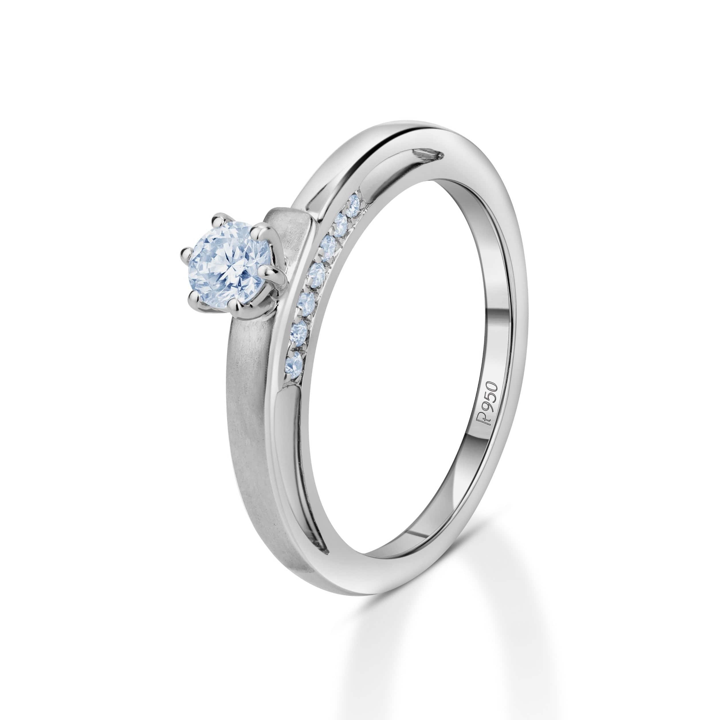 Tanishq platinum diamond rings for female with price