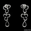 Jewelove™ Earrings Platinum Evara Diamond Earrings Set JL PT E 340