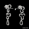 Jewelove™ Necklaces & Pendants Platinum Evara Diamond Necklace & Earrings Set JL PT N 340