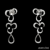 Jewelove™ Necklaces & Pendants Earrings only Platinum Evara Diamond Necklace & Earrings Set JL PT N 340