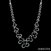 Jewelove™ Necklaces & Pendants Necklace only Platinum Evara Diamond Necklace & Earrings Set JL PT N 340