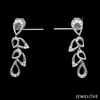 Jewelove™ Necklaces & Pendants Earrings only Platinum Evara Diamond Necklace & Earrings Set JL PT NE 341