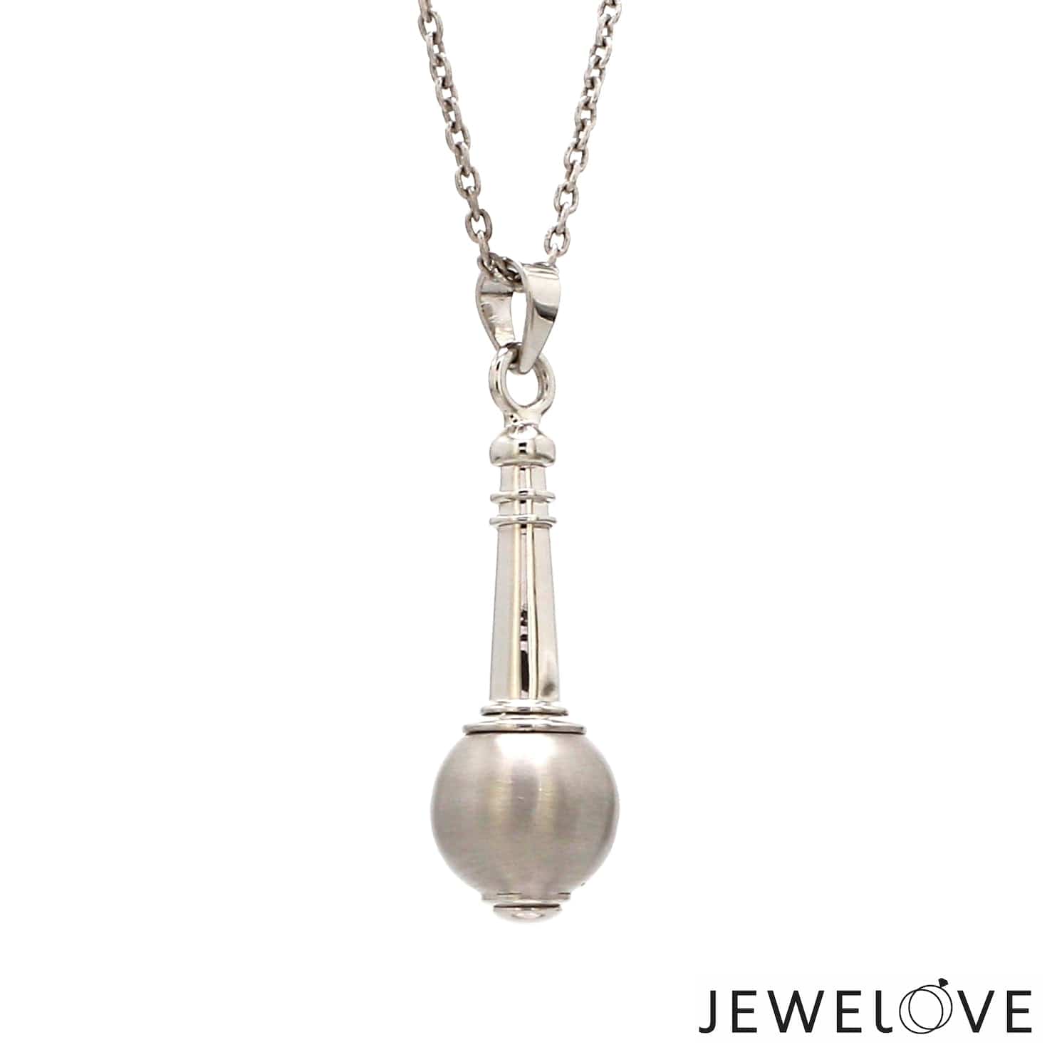 Jewelove™ Pendants Platinum Hanuman Ji Gada Pendant for Men JL PT Gada-PT