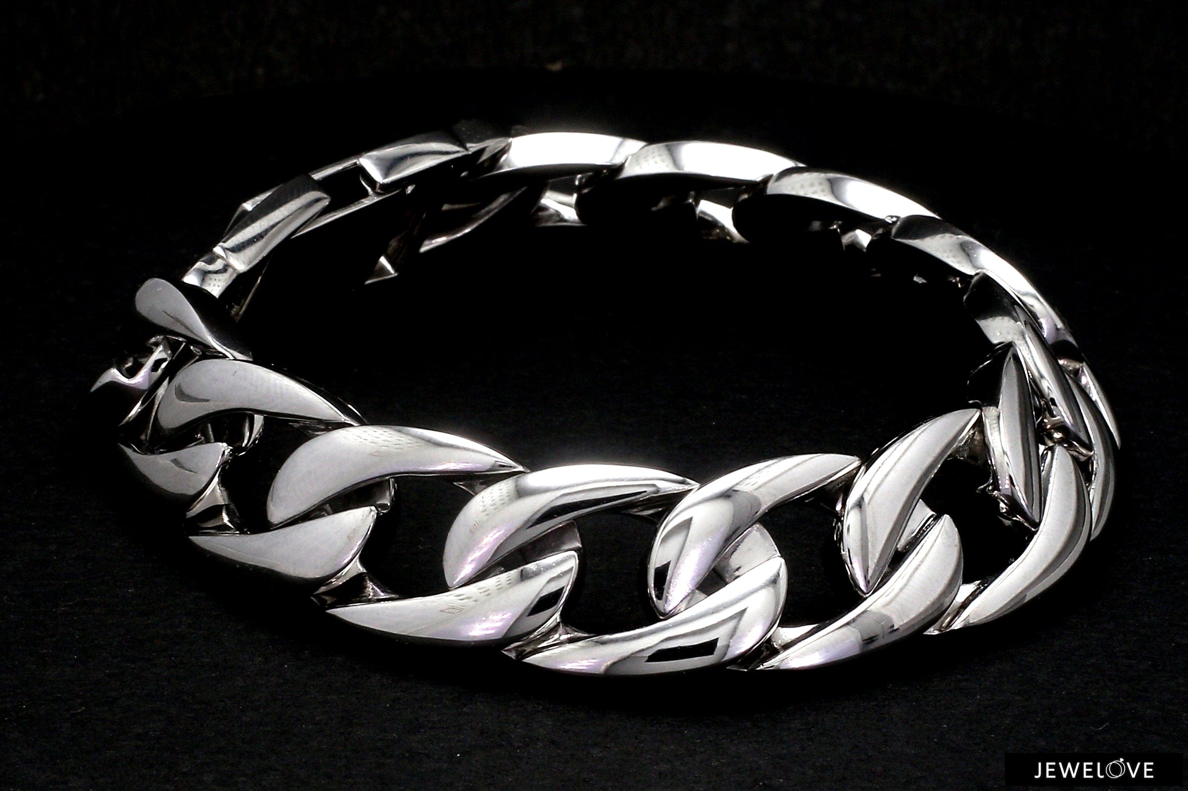 Sterling Silver 5.7MM Diamond-Cut Rope Link Bracelet - DOM289 | JTV.com