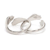 Jewelove™ Rings Platinum Hug Unisex Ring JL PT 938
