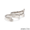 Jewelove™ Rings Platinum Hug Unisex Ring JL PT 938