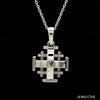 Jewelove™ Pendants Platinum Jerusalem Cross Pendant JL PT P 304