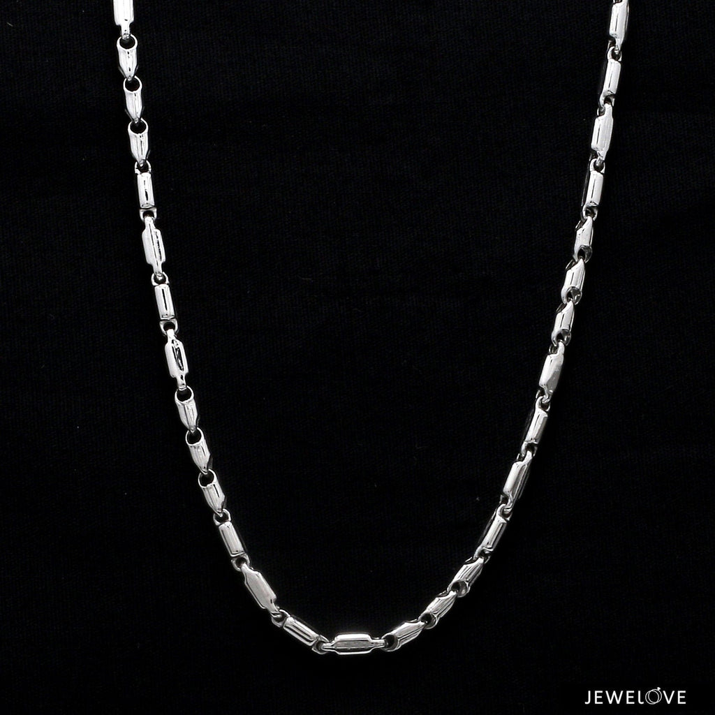 Jewelove™ Chains Platinum Link Chain for Men JL PT CH 1192